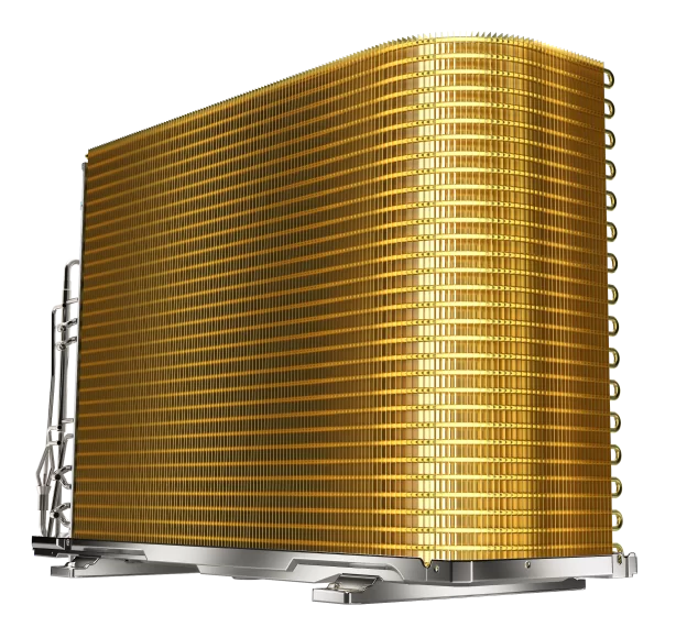 Антикоррозийное покрытие Golden Fin сплит-системы МДВ серии INFINI On/Off, фото