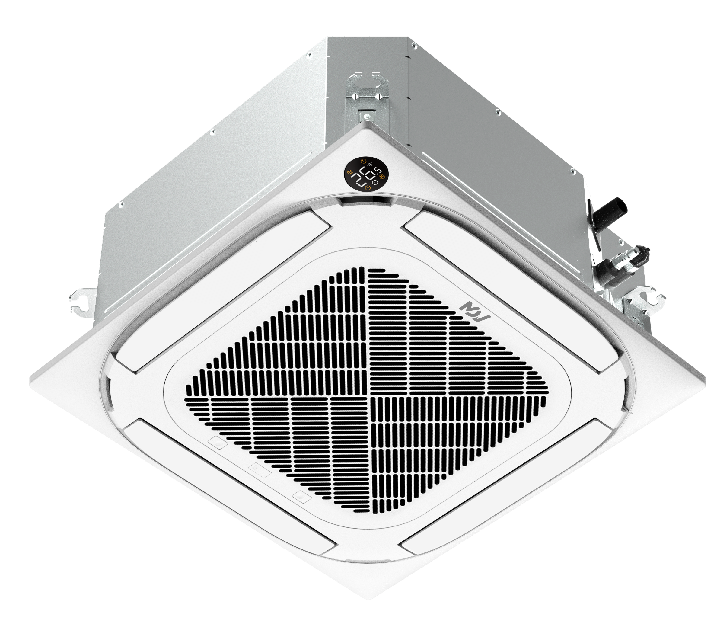 Кондиционер кассетный MDV MDCAС4-18HRFN8 / T-MBQ4-03BD / MDOU-18HFN8